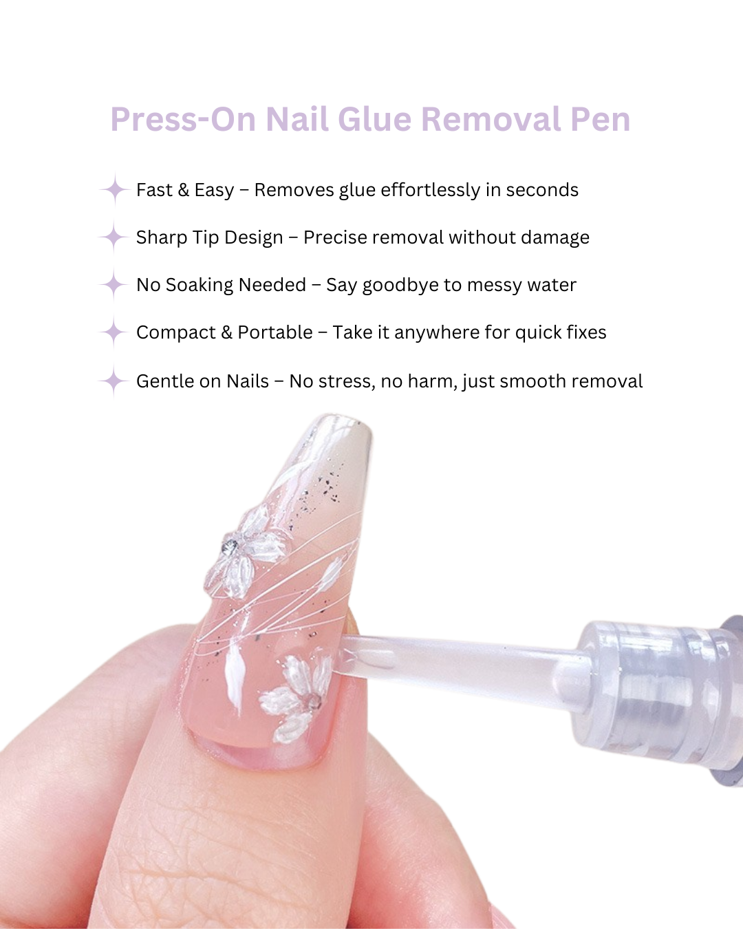 Nail Glue Removal Pen