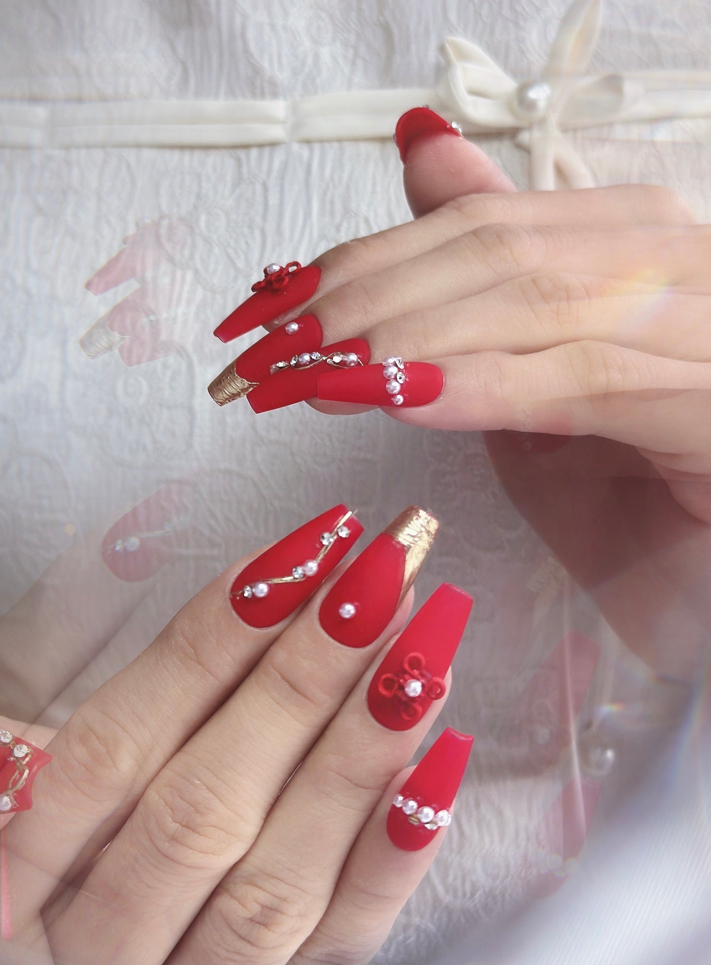 Lucky Red Spiral