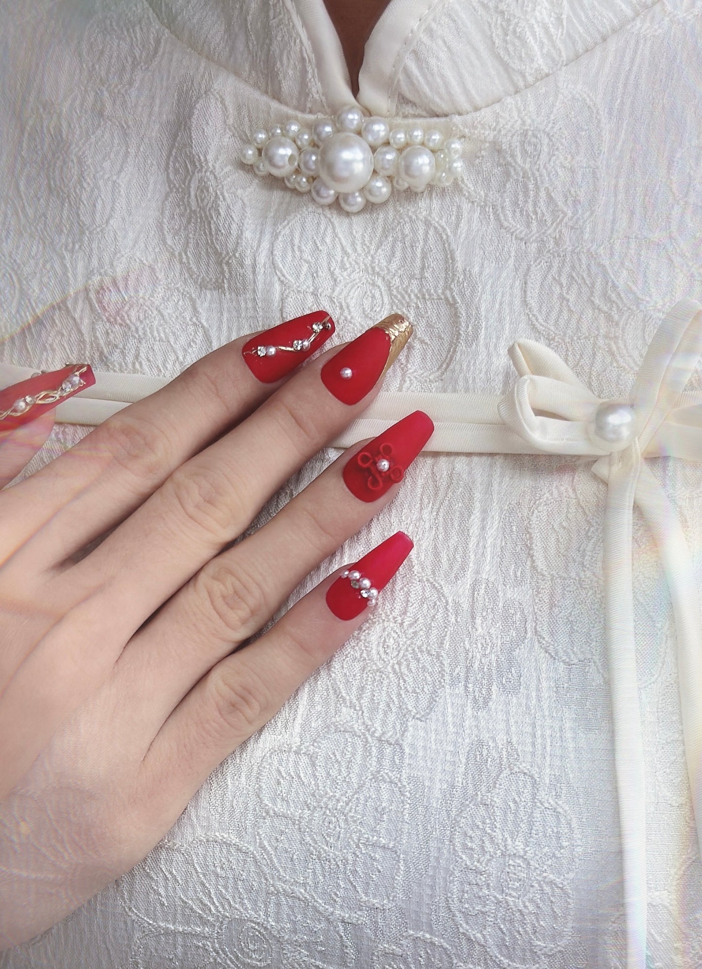 Lucky Red Spiral