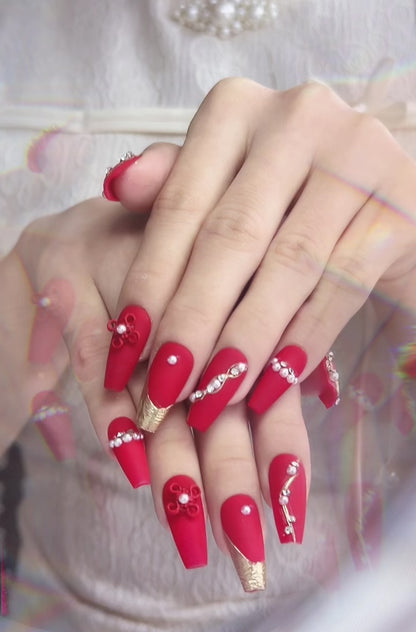 Lucky Red Spiral